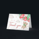 Santa Baby Christmas Baby Dusche Dankeskarte<br><div class="desc">Mit der Bear Baby Dusche Dankeschön an Ihre Card Printable,  die perfekte Möglichkeit,  Ihren herzlichen Dank zu teilen. Die individuell gestaltbare Karte mit bezaubernden Babymotiven verleiht Ihrer Wertschätzung eine Touch Süße. Personalisieren Sie Ihren Dank auf die charmanteste und unvergesslichste Weise! BS545</div>