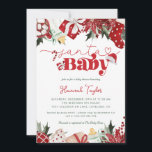 Santa Baby Christmas Baby Dusche Einladung<br><div class="desc">Herzlich willkommen in unserem gemütlichen und Niedlichen Weihnachtsduschbad. Diese charmanten, geschlechtsneutralen Einladungen, die sowohl für Jungen als auch für Mädchen geeignet sind, sind mit bezaubernden Weihnachtsmannmützen und Babyflaschen ausgestattet und bieten Weihnachtsstücke in Aquarellen für eine herzliche Touch. Jede Einladung ist eine einzigartige Liebe, die die perfekte Mischung aus gemütlichem Urlaubsszauber...</div>