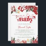 Santa Baby Christmas Baby Dusche Einladung<br><div class="desc">Herzlich willkommen in unserem gemütlichen und Niedlichen Weihnachtsduschbad. Diese charmanten, geschlechtsneutralen Einladungen, die sowohl für Jungen als auch für Mädchen geeignet sind, sind mit bezaubernden Weihnachtsmannmützen und Babyflaschen ausgestattet und bieten Weihnachtsstücke in Aquarellen für eine herzliche Touch. Jede Einladung ist eine einzigartige Liebe, die die perfekte Mischung aus gemütlichem Urlaubsszauber...</div>