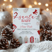 Santa Baby Christmas Baby Dusche