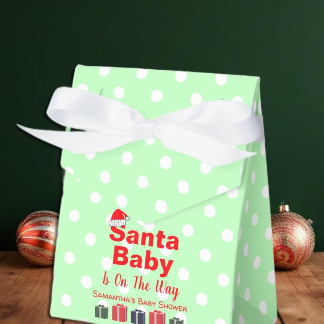 Santa Baby Christmas Baby Dusche Geschenkschachtel (Von Creator hochgeladen)
