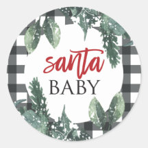 Santa Baby Christmas Baby Dusche