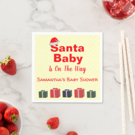 Santa Baby Christmas Baby Dusche Serviette