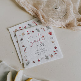 Santa Baby Christmas Baby Dusche Serviette