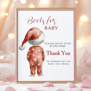 Santa Baby Erste Bibliothek Weihnachtsbücher Poster