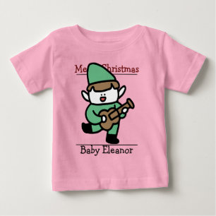 Santa, Baby First Christmas Baby T-shirt