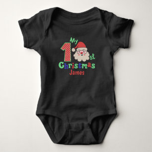Santa Baby First Christmas Personalisiert Strampler