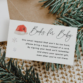 Santa Baby Holiday Babydusche Buchungsanfrage Begleitkarte