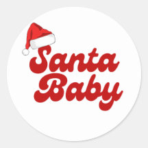 Santa Baby Merry Little Christmas Baby Dusche