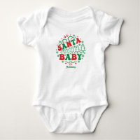 Santa Baby Personalisiert Retro