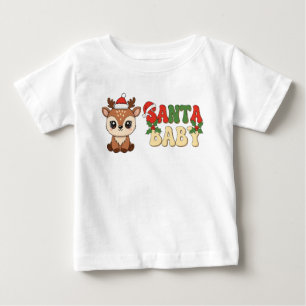 Santa Baby Rentier T-shirt