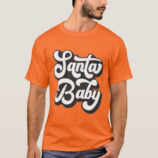 Santa Baby - Spielend Weihnachten T-Shirt (Vorderseite)