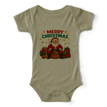 Santa Baby Une Pièce – Cadeaux de Noël joyeux