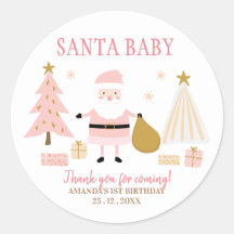 Santa Baby, Weihnachten Geburtstagsparty Gefallen