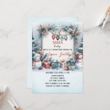 Santa Baby Weihnachts Winter Baby Dusche
