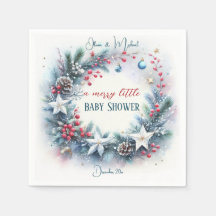 Santa Baby Weihnachts Winter Baby Dusche