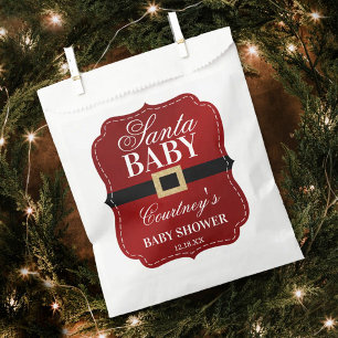 Santa Baby Weihnachtsdusche Geschenktütchen