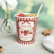 Santa Baby Winter Weihnachten Baby Shower