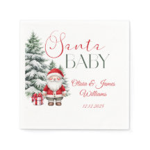 Santa Baby Winter Weihnachtsdusche Willkommen