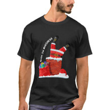 Santa Back in Business — Funny Christmas Chimney