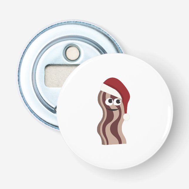 Santa Bacon Flaschenöffner (Vorderseite)