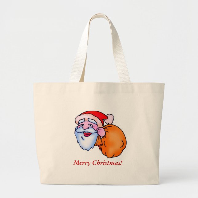 Santa Bag Jumbo Stoffbeutel (Vorne)