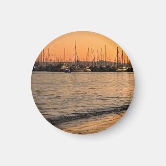 Santa Barbara at Sunset Magnet