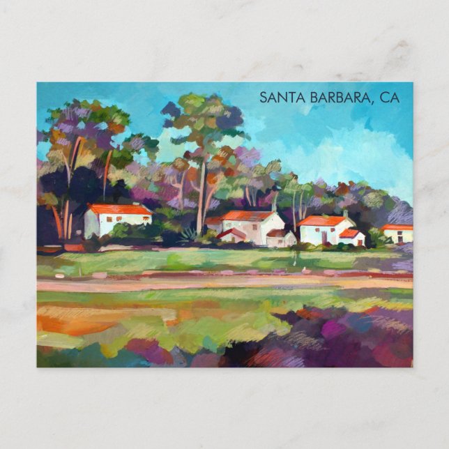 Santa Barbara, CA Postkarte (Vorderseite)