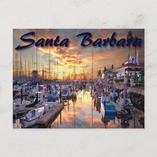 Santa Barbara California Post Card Postkarte