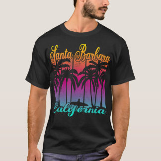Santa Barbara California Surf T - Shirt