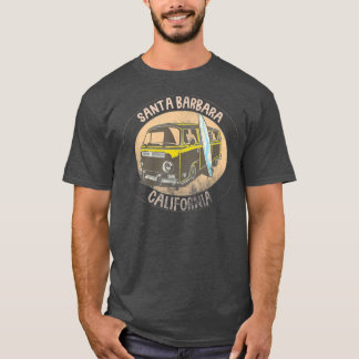 Santa Barbara California Trendy Womens Graphic T-S T-Shirt
