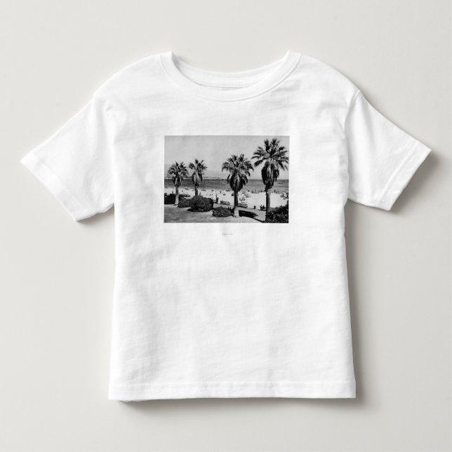 Santa Barbara, CAweststrand-Ansicht-Fotografie Kleinkind T-shirt (Vorderseite)