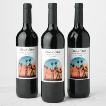 Santa Barbara Gastgeschenk Hochzeit Personalisiert
