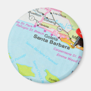 Santa Barbara, Kalifornien Magnet