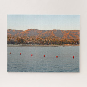 Santa Barbara, Kalifornien, Sonnenuntergangsberge