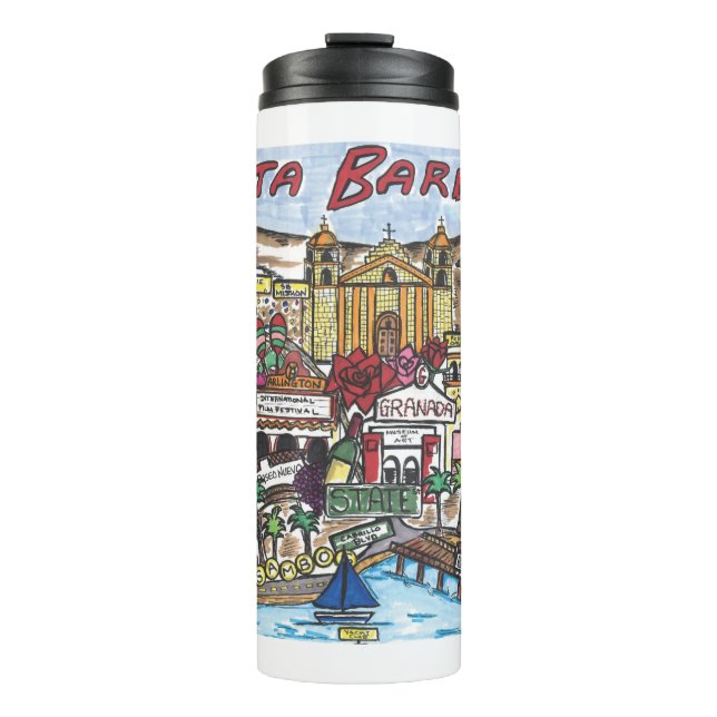 Santa Barbara Thermal Tumbler Thermosbecher (Vorderseite)