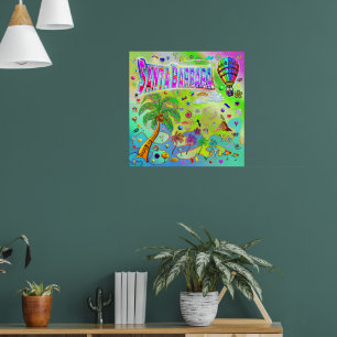 Santa Barbara Timeless Melody Poster