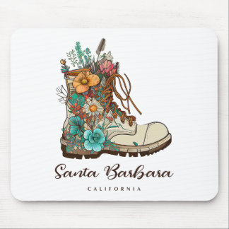 Santa Barbara Wandern Outdoor-Souvenir Mousepad