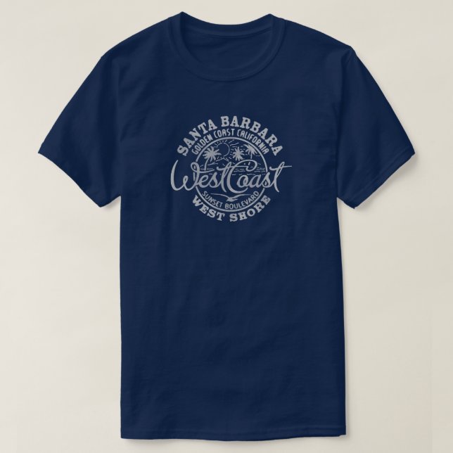 SANTA BARBARA WESTKÜSTENT-Shirt T-Shirt (Design vorne)