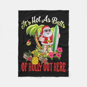 Santa Beach heiß wie heilig sonnige Weihnachten im Fleecedecke