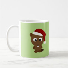 Santa Beaver Kaffeetasse