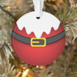 Santa Belle Ornament