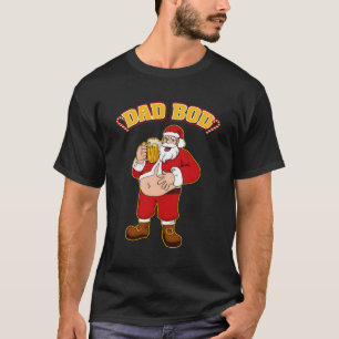 Santa Belly Vater Bod T - Shirt Weihnachtsbäder B