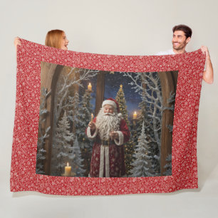 Santa Besuche Fleecedecke