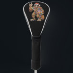 Santa Bigfoot Christmas Lights Rock Funny Golf Headcover<br><div class="desc">Santa Bigfoot Christmas Lights Rock Funny Sasquatch Glaube</div>