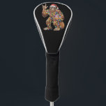 Santa Bigfoot Christmas Lights Rock Funny Golf Headcover<br><div class="desc">Santa Bigfoot Christmas Lights Rock Funny Sasquatch Glaube</div>