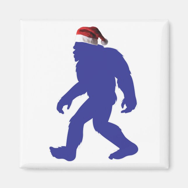 Santa-Bigfoot Magnet (Vorne)