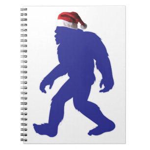 Santa-Bigfoot Notizblock