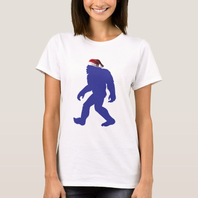 Santa-Bigfoot T-Shirt (Vorderseite)