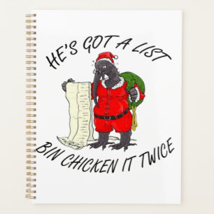 Santa Bin Huhn Planer